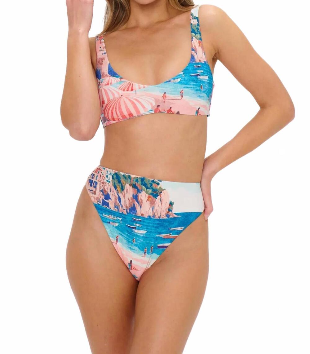 NEW SHOW ME YOUR MUMU palma bikini bottom in oasis beach club